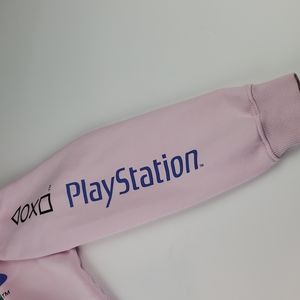 Hu0026M | Tops | H M Playstation Hoodie Size Medium In Pale Pink | Poshmark